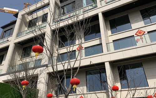楼体外立面,万科悦湾复试洋房 143.167.180平米.20000-29000毛坯.