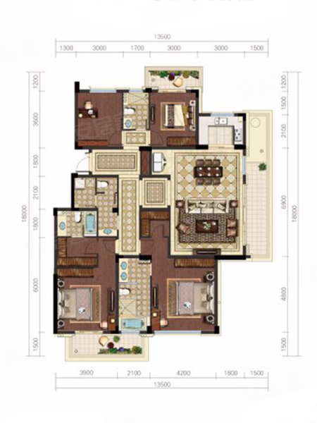 远洋西溪公馆户型图