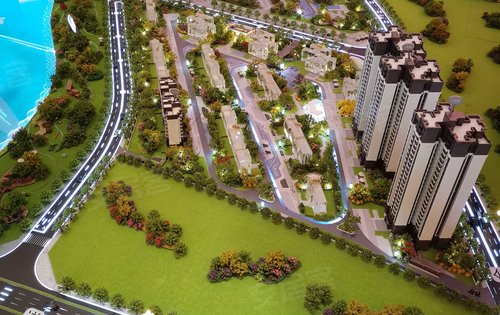 阳光临江邸动态:临江邸沙盘区位图-南充安居客