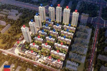 淮南山南新区和风大街板块安联海德公馆楼盘新房真实图片