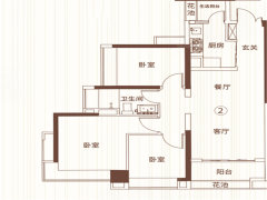 金融街花溪小镇户型图