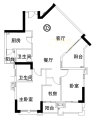 越秀滨海珺城楼层平面图