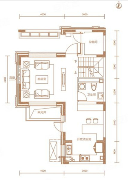 中海云筑266平米户型,中海云筑低密住宅约266.