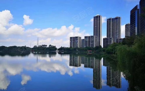 龙光玖龙台动态:天空之城,蓝蓝的绿水,绿岛湖-佛山安居客