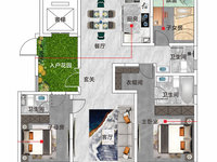 驻马店河南一建正阳玖玺台,河南一建正阳玖玺台户型图