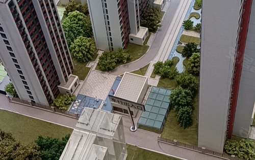 中海学仕里小区内部景观