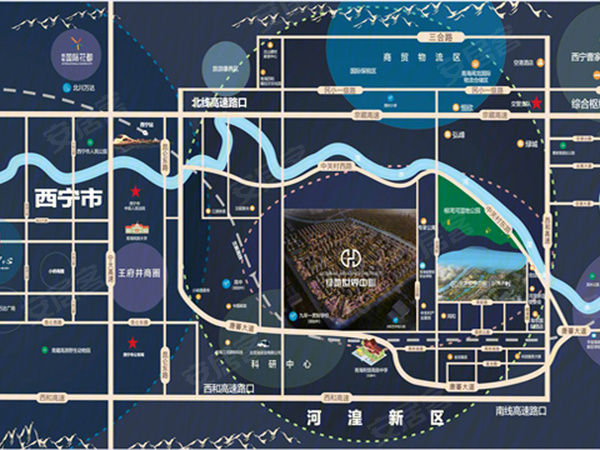 西宁楼盘 河湟新区楼盘 绿地世界中心