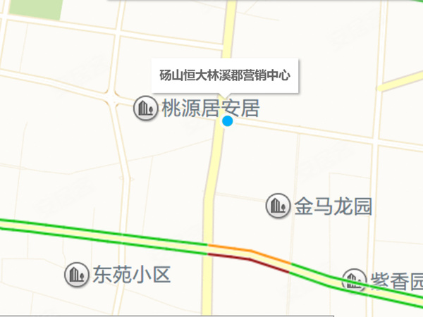 砀山恒大林溪郡楼盘区位规划