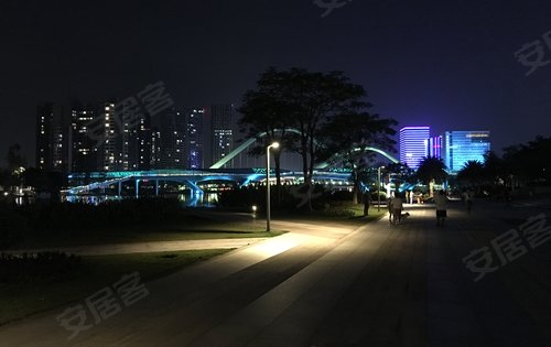 南沙保利城 蕉门自贸区夜景 欢迎鉴赏