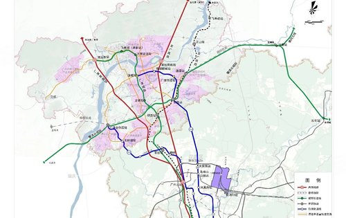 花都新增地铁18号,24号,29号线,家门口就是天贵路站,地铁,高铁,城际