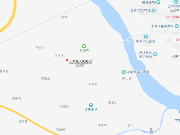 汉中城东道路规划图