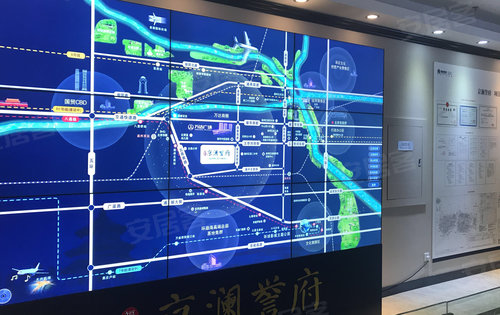 京澜誉府动态:接待中心区域沙盘和项目沙盘-北京安居客