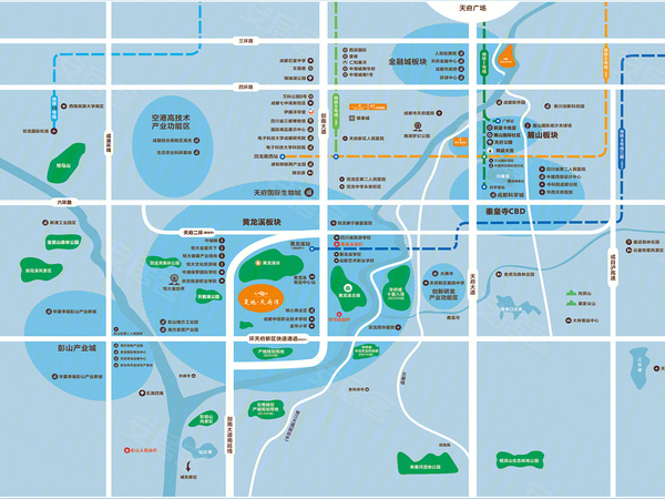 复地天府湾楼盘区位规划