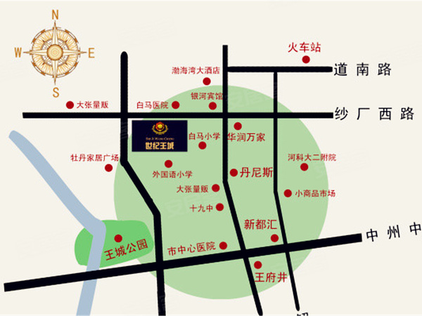 世纪王城,洛阳世纪王城房价,楼盘户型,周边配套,交通地图,西工区王城