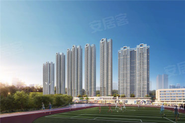 广州黄埔萝岗区府越秀 星樾山畔tod楼盘新房真实图片
