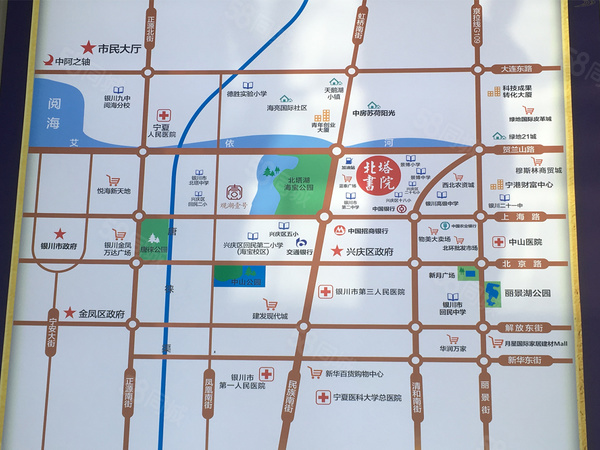 北塔书院楼盘区位规划