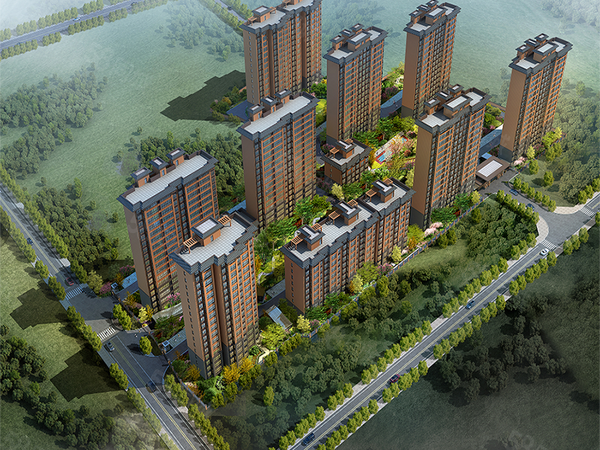 怡泽苑楼盘建筑物外景
