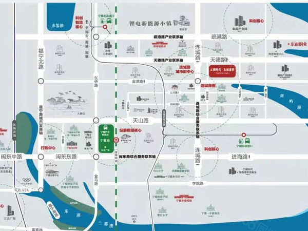 云铜时代·东南盛世楼盘区位规划