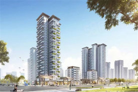 中江县城南片区振鑫·城南壹号楼盘新房真实图片