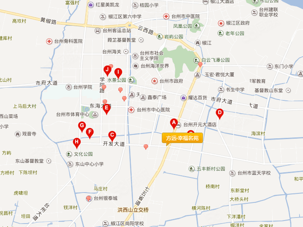 方远·幸福名苑楼盘区位规划
