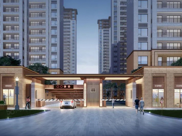 恒达东郡楼盘建筑物外景