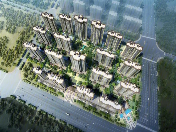 帝源财富里楼盘建筑物外景