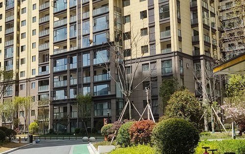 小区一角展示