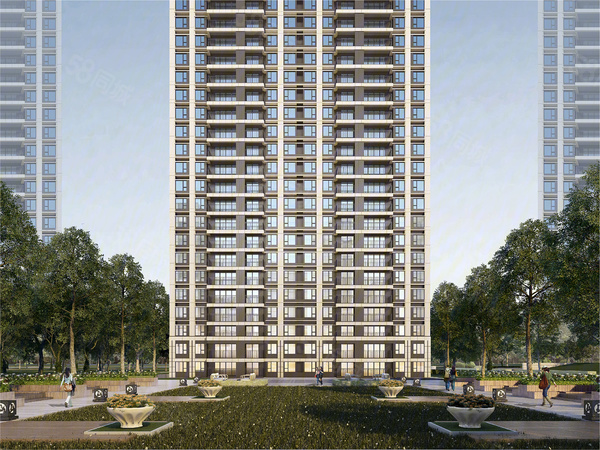 万科·江湾澜庭楼盘建筑物外景