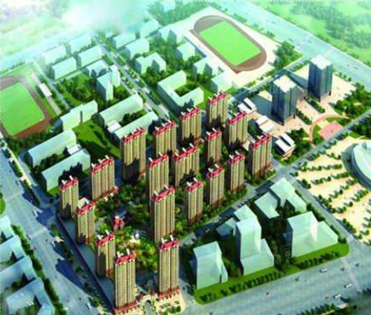 龙城佳园楼盘建筑物外景