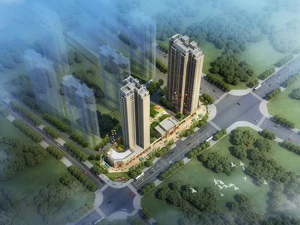 地产水竹佳苑楼盘建筑物外景