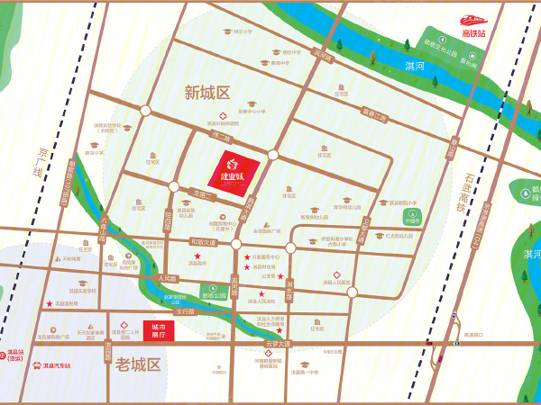 淇县城区规划图图片