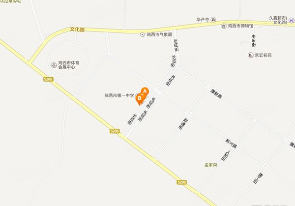 鸡西金域华庭楼盘区位规划