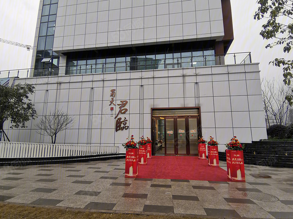 蜀天君临售楼处外景图