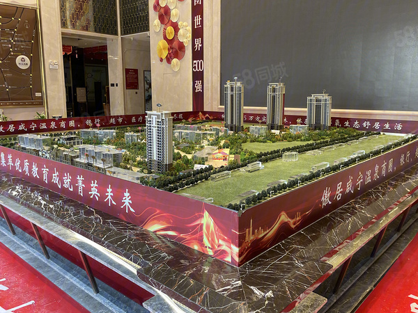 咸宁恒大名都规划沙盘
