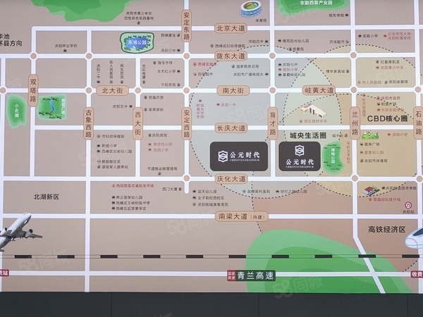 公元时代楼盘区位规划