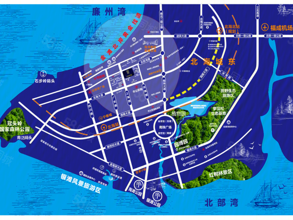 安和海尚公馆楼盘区位规划