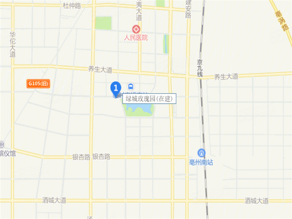玫瑰苑楼盘区位规划