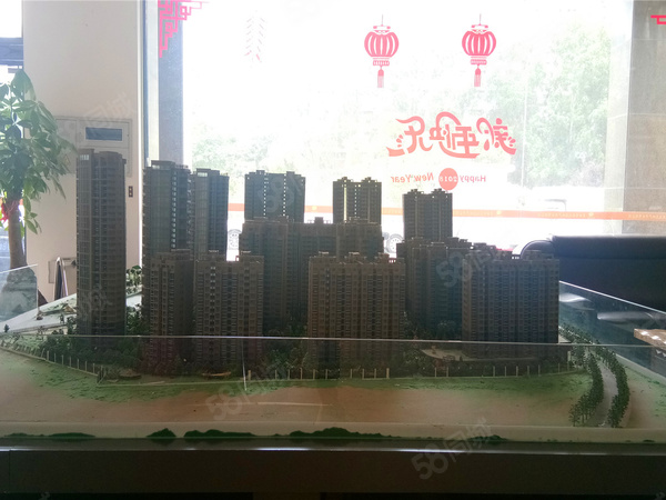 凤达滨河豪园规划沙盘
