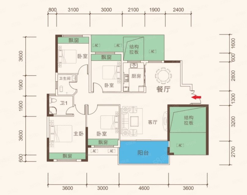 衡科·金泉华府,邵东第一实验学校东侧