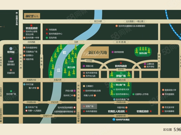 新江山美地楼盘区位规划