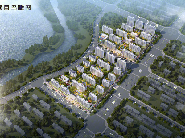商水城投·金玥湾楼盘建筑物外景
