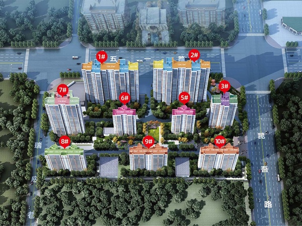 御景湾珑樾府楼盘建筑物外景