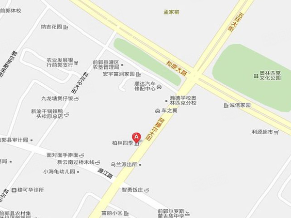 柏林四季楼盘区位规划