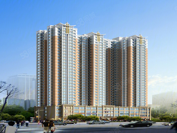 京驰豪庭楼盘建筑物外景