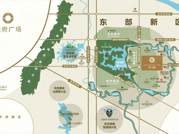 中交锦覌楼盘区位规划