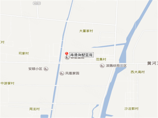 海通御墅蓝庭楼盘区位规划