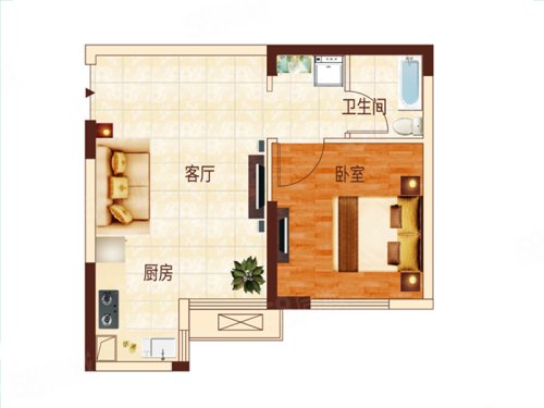 银泰御华园三期户型图