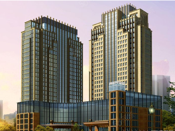 铜仁商会大厦楼盘建筑物外景