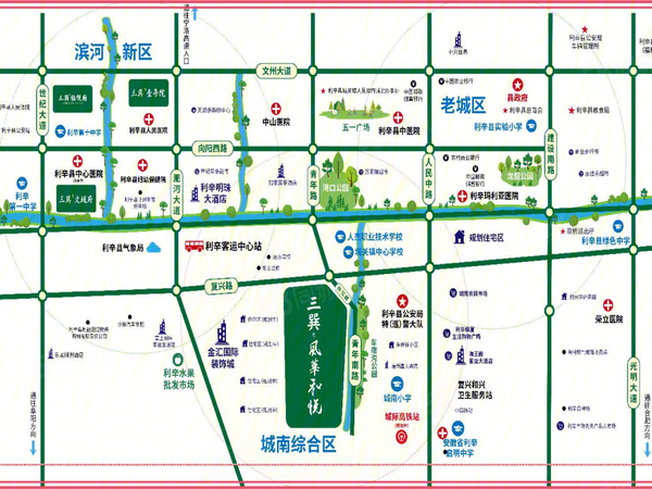 三巽·风华和悦楼盘区位规划