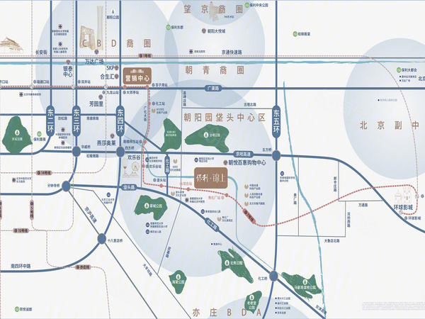 保利·錦上樓盤區(qū)位規(guī)劃